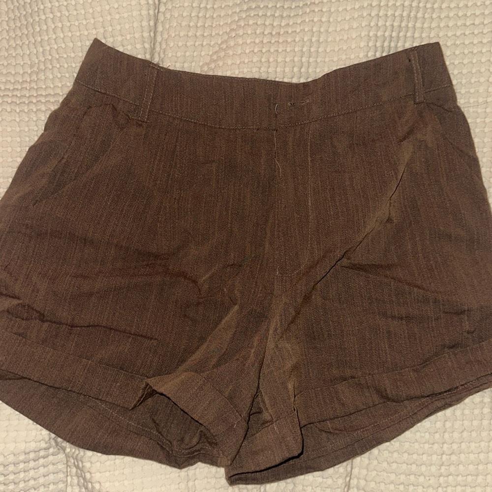 Brown shorts